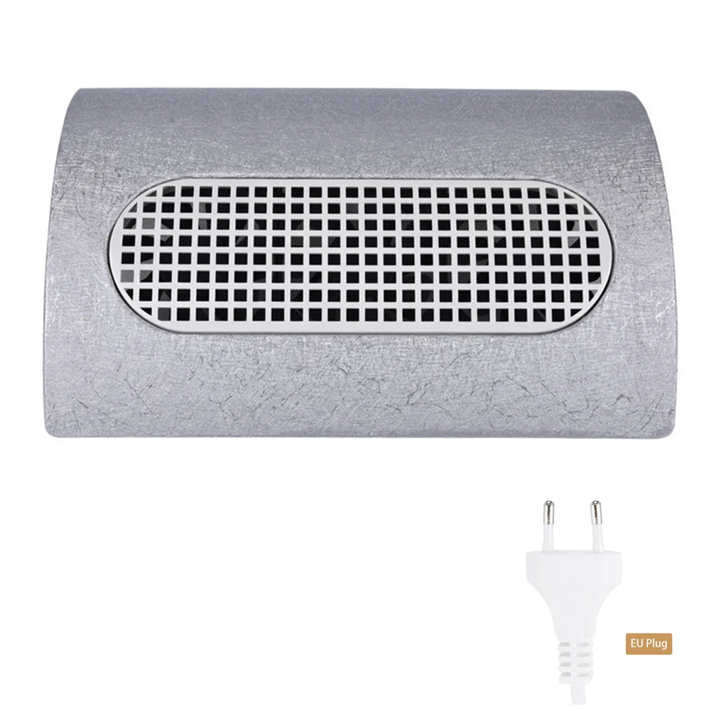 

3 Fans High Power Nail Dust Collector Professional Home Use Adjustable Speed Strong Suction Tool 15W Manicure 2 Dust Bag 2 Level