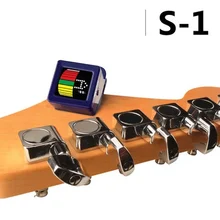 Snark S-1 мини-тюнер для акустической/электрической гитары и бас-гитары клип-на быстрый точный полностью хроматический