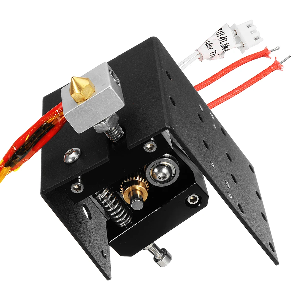 

1 Pcs 12V 1.75mm 0.4mm Single Nozzle All Metal I3 Extruder Kit with Motor for A8 3D Printer Parts Accessories