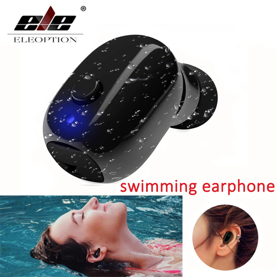 Водонепроницаемые миниатюрные скрытые невидимые наушники Bluetooth микро