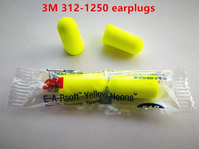 

3M 312-1250 Advanced reduced noise bullet type earplugs FREE SHIPPING