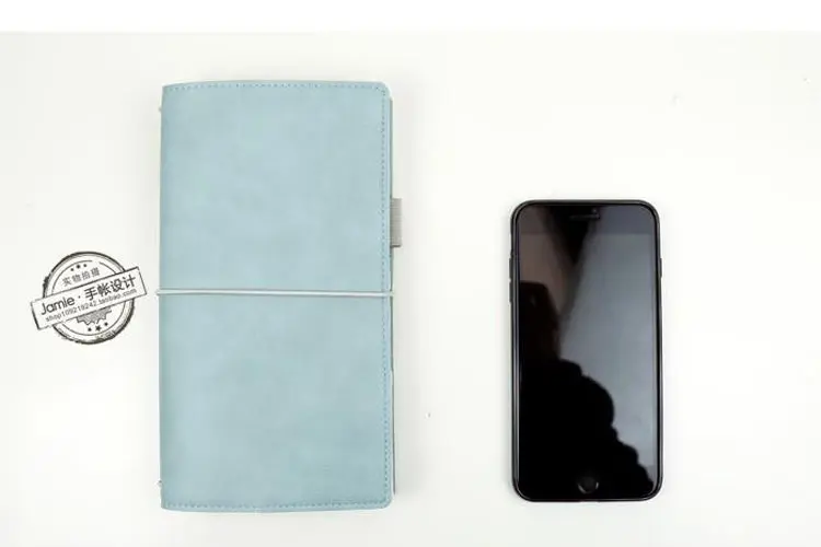 Yiwi записная книжка из искусственной кожи 124x218 мм розовый синий винтажный дневник ручной работы из воловьей кожи дневник для путешествий Sketchbook Planner