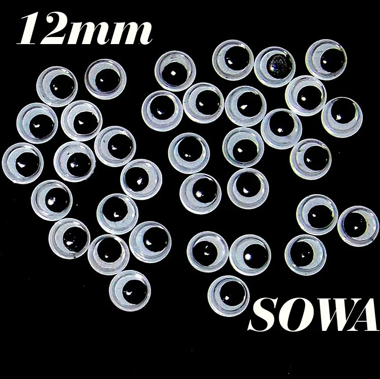 Buy 200pcs/lot Free Shipping Size 12mm Movable Toy Eye