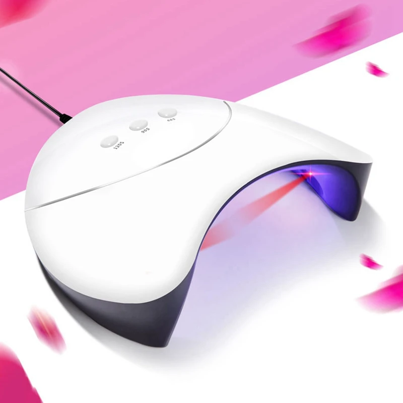Для ногтевой фототерапии лампа 36 Вт фототерапия броня ногтей Светодиодная лампа для маникюра машина Интеллектуальная Индукционная Синхронизация