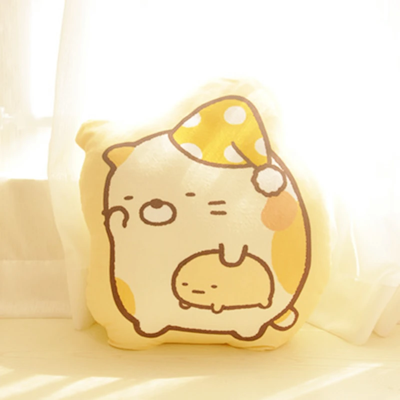 

sumikko gurashi cat plush toy soft doll neko 35x40cm 1pcs cute plushies