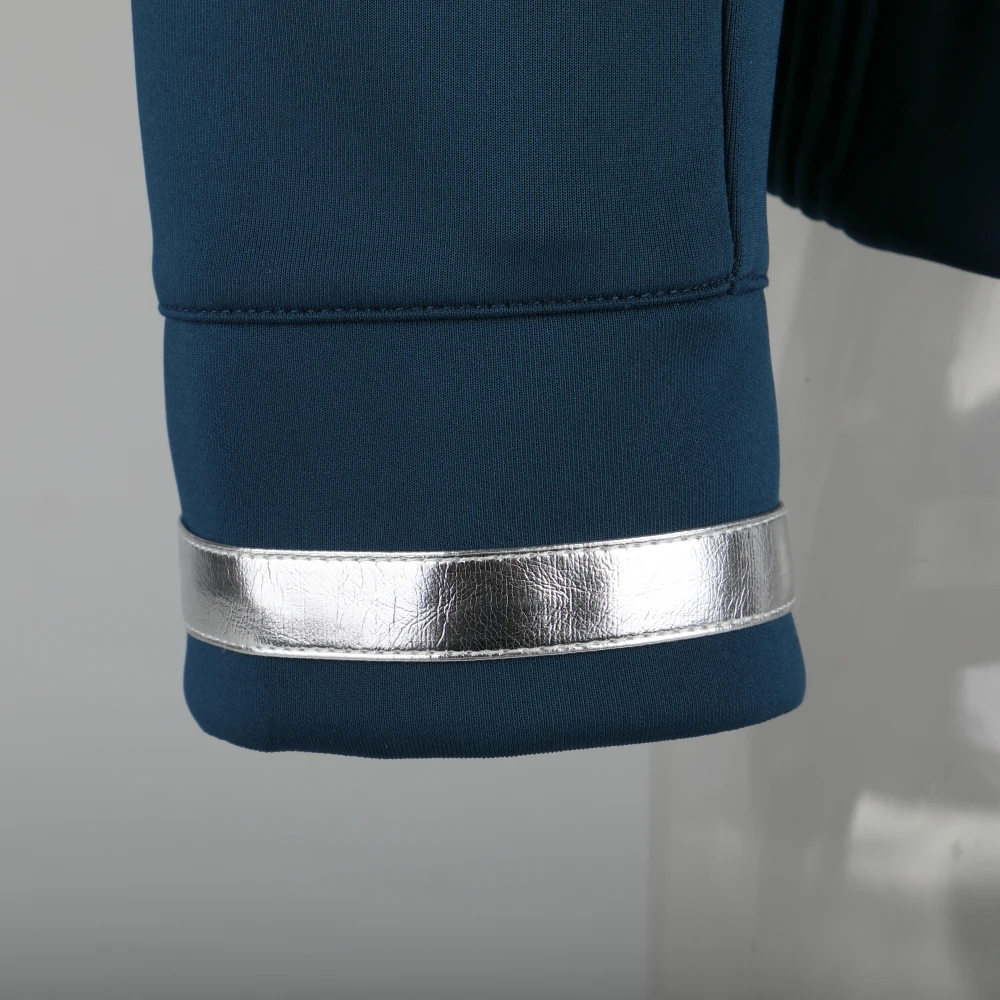 Star Trek Discovery Season 2 Starfleet Captain Kirk Uniform A Set of Shirt Pants Badge Costumes Men Top Adult Cosplay Costume (1)