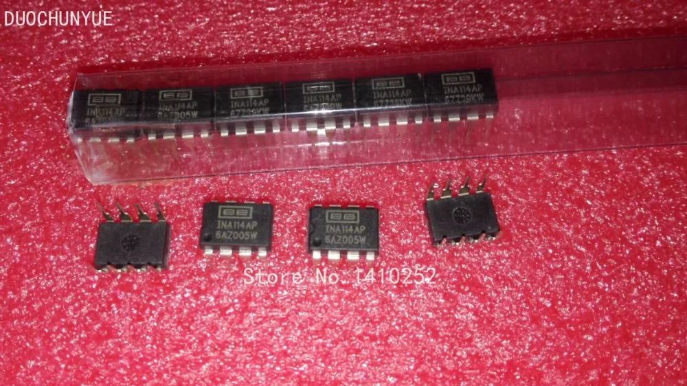 

10PCS INA114AP INA114 DIP8 MODULE new in stock Free Shipping