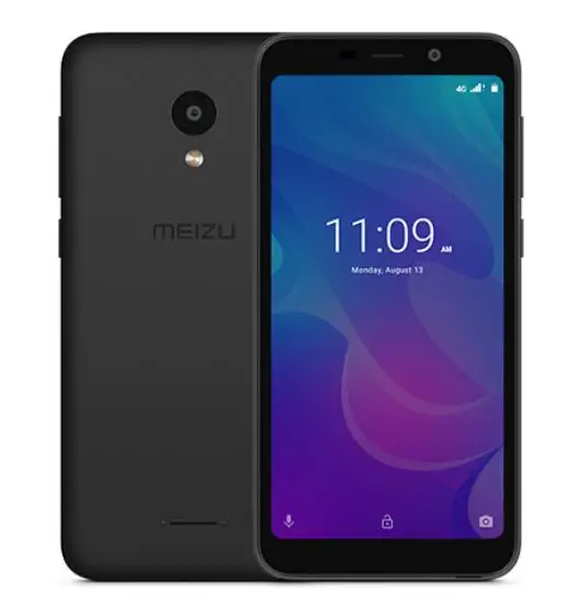 Meizu C9 Pro, 3 ГБ ОЗУ, 32 Гб ПЗУ, глобальная версия, смартфон, четыре ядра, 5,45 дюймов, HD экран, 13 МП, задняя панель, 3000 мАч, аккумулятор, разблокировка лица - Цвет: Черный