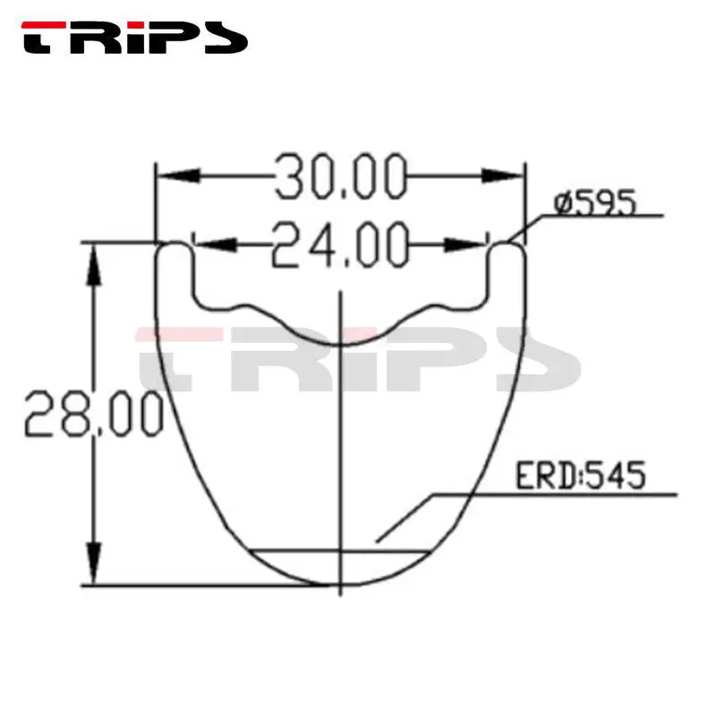 Top TRIPS carbon boost wheels 27.5er 30mm width hookless carbon mtb bicycle wheelset 110x15/148x12 Novatec 650B boost carbon wheels 2