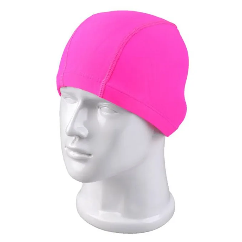 Adult Women&men Five-line Swimming Caps,Protect Ears Long Hair Sports Swim Pool Hat,Teen Boys&Girls Elastic Lycra Swim Cap