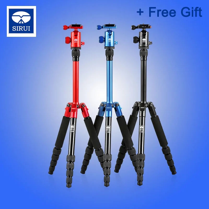 

Sirui Aluminum Mini /Lighweiht Tripod+Ball Head 3in1 Kit Professional For Digital Camera Support Camera Stand Holder T005KX+C10