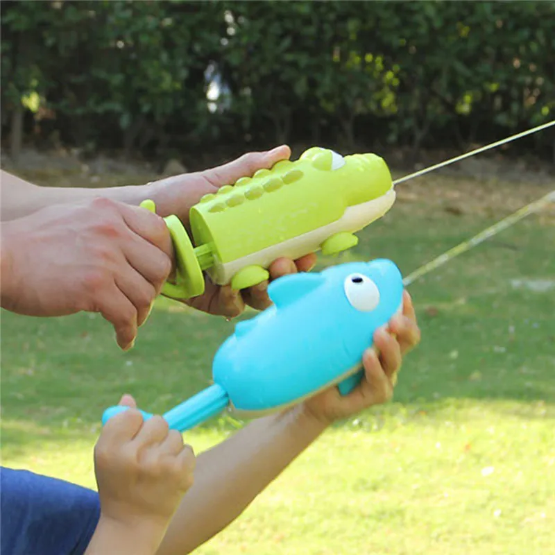 

2019 Hot Sale Water Guns Kids Toys Pistol Blaster Outdoor Games Swimming Pool Shark Crocodile Squirter Toys For Children
