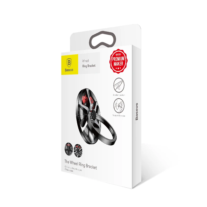 Baseus Universal Fidget Spinner Finger Ring Holder 360 Degree Metal Spinner For iPhone 7 6 Samsung S8 Tablet Smartphone Bracket