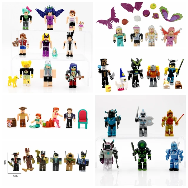 6pcs Vr Game Roblox Characters Figure 7cm 8cm Pvc Game Figma Oyuncak - 6pcs vr game roblox characters figure 7cm 8cm pvc game figma oyuncak action figuras roblox boys toys for children gift