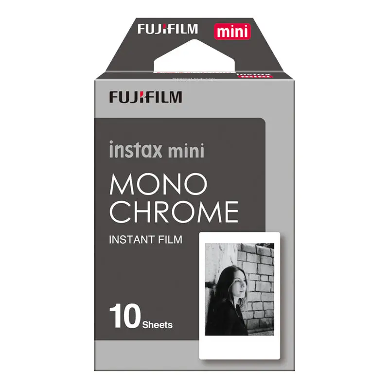Новая монохромная пленка Fujifilm Instax Mini 8 50 шт. для мини 300 7s 7 50s 50i 90 25 Share SP-1 SP-2 фотокамера моментальной печати