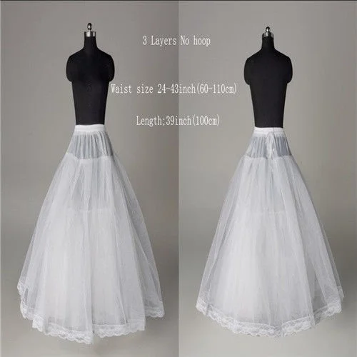 9 стилей белый а-силуэт/обруч/Hoopless/короткий кринолин нижняя юбка/Нижняя юбка Свадьба