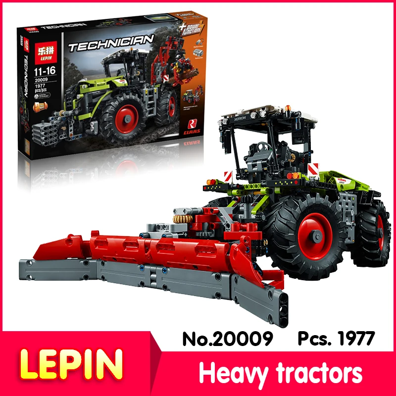 

LEPIN 20009 1977Pcs  original box Technic series Electric heavy tractors Model Building Blocks Toys   42054