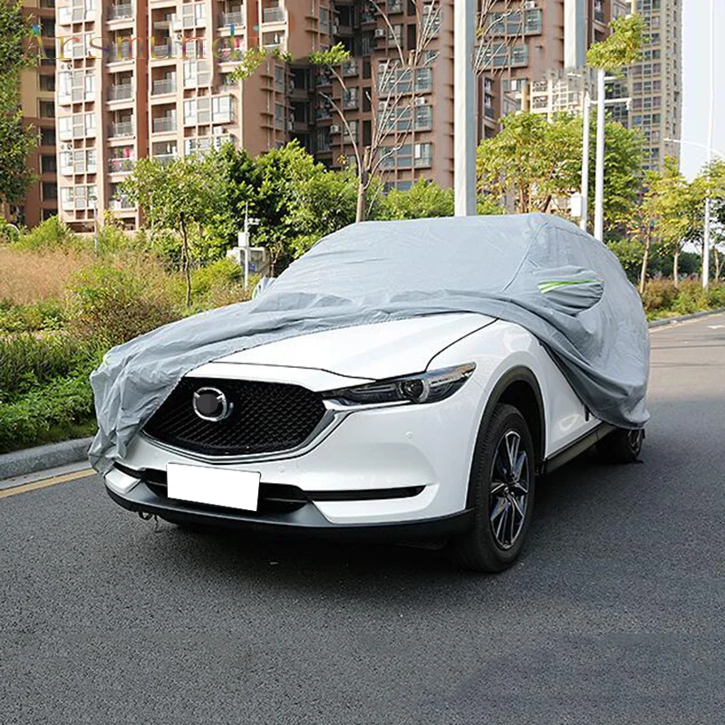 Compare Voor Mazda Cx-5 Cx5 2017-2018 Auto Cover Waterdicht Anti Warmte Zon Uv Sneeuw Dust Regenbestendig Bescherming 1 stuks Auto Accessoires
