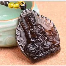 Новая световая точка нового льда Manjusri Зодиака Кролик Кулон натальный Будда Кулон Корейский мужской Хранитель