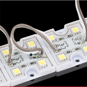 

1000pcs/lot 5050 4led module ,0.96W Square ip65 waterproof module for advertisement signboard ,character ,light box