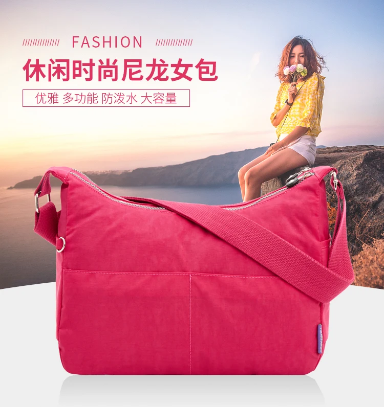 High quality Nylon bag Women Messenger Bags Women Bag Waterproof Nylon Ladies Shoulder Crossbody Bags sac a main bolsa feminina