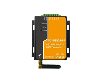 

RS232 RS485 to Ethernet or Wifi Converter for PLC HMI remote module remote wireless download debugging control