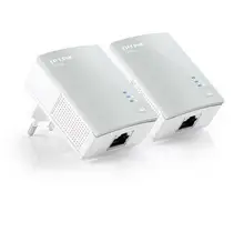 TP-Link PowerLine HomePlug 500 MB Pa4010kit 1 p Ethernet Kit 2 Units Supports Multiple IPTV Streams