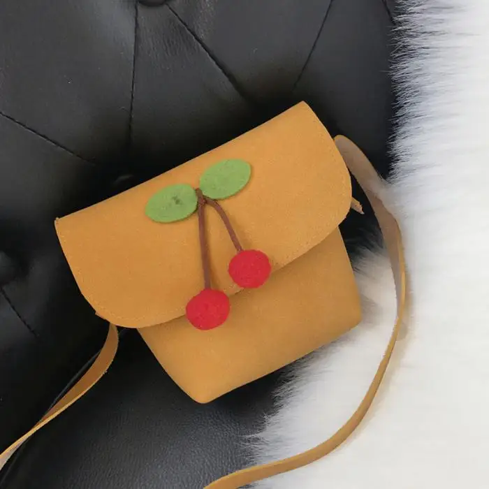 Новое поступление, женская сумочка из искусственной кожи, милая вишневая декоративная сумка-мессенджер, дорожная пляжная сумка для девочек, Повседневная сумка на плечо, подарок, Bolsas