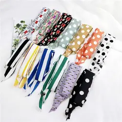 36 моделей Треугольники шарф для Для женщин головные повязки Silk-как дамы фестиваль платка 33*85 см платки шарфы РАСПРОДАЖА ТОВАРОВ