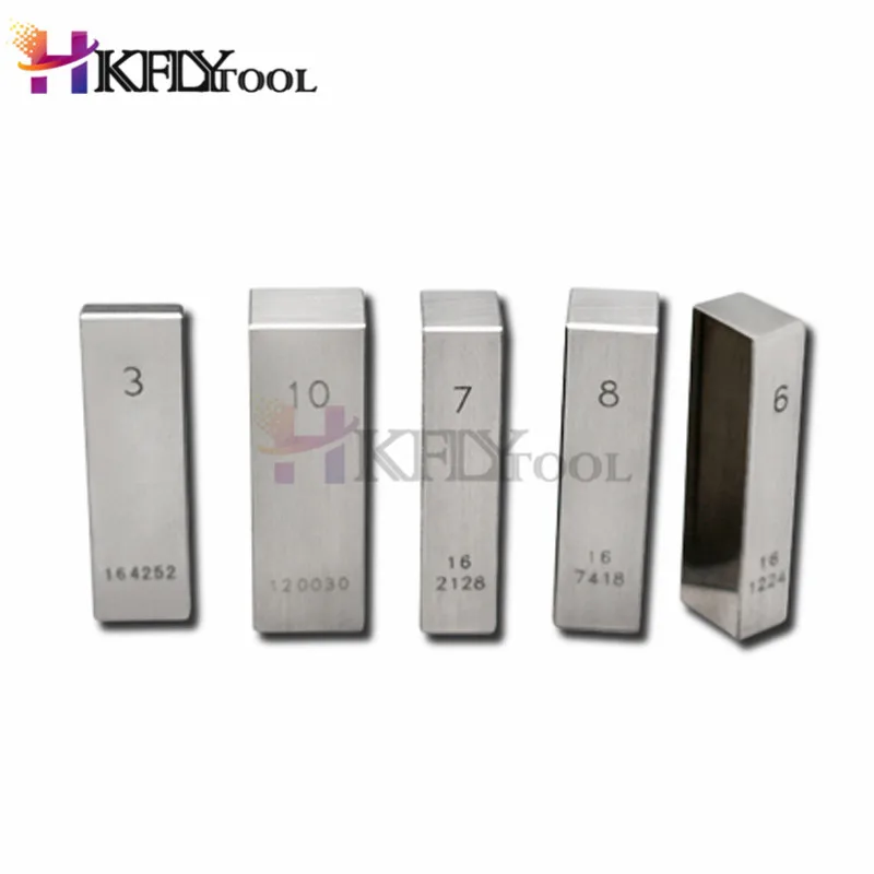 Стальной блок прибор измерение измерительный блок стальной квадратный измерительный блок 1 мм 2 мм 3 мм 4 мм 5 мм 6 мм, 7 мм, 8 мм, 9мм10мм стальной Квадратный Блок