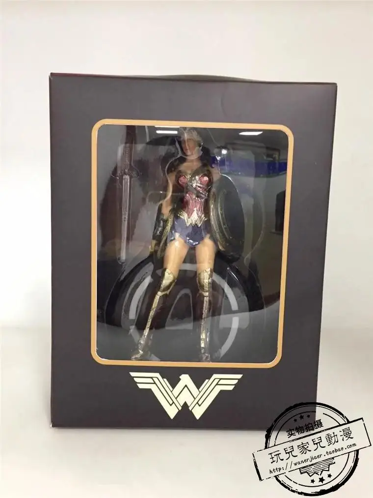 

DC Justice League Character SuperHero Wonder Woman Superman Batman WIth LED Base Dolls Figure Toys