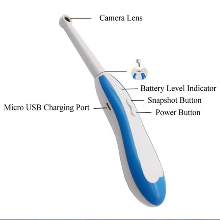 WiFi интраоральная камера беспроводной HD стоматологический эндоскоп светодиодный светильник мониторинг инспекции для стоматолога оральный в реальном времени видео стоматологические инструменты
