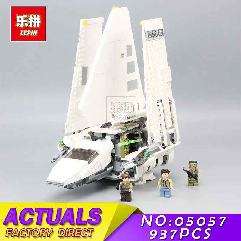 

LEPIN 05057 937Pcs Star Series Wars Imperial Shuttle Tydirium Building Blocks Bricks Assembled Children Toys Compatible Gift