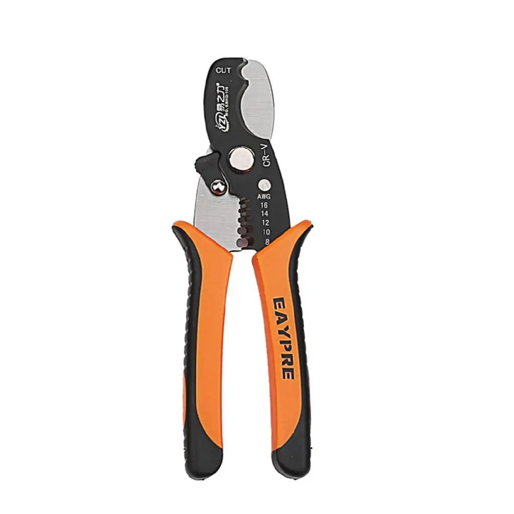 

Electrical Wire Stripper Oblique Crimping Wire Home, Construction Site, etc Connection Multi-function Pliers