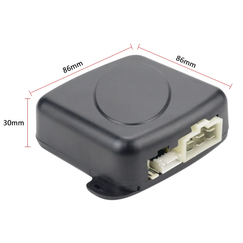 12V Car Alarm One Start Stop Button  auto Engine Push No RFID Lock Keyless Entry System  Lock Anti-theft System RU In Stock