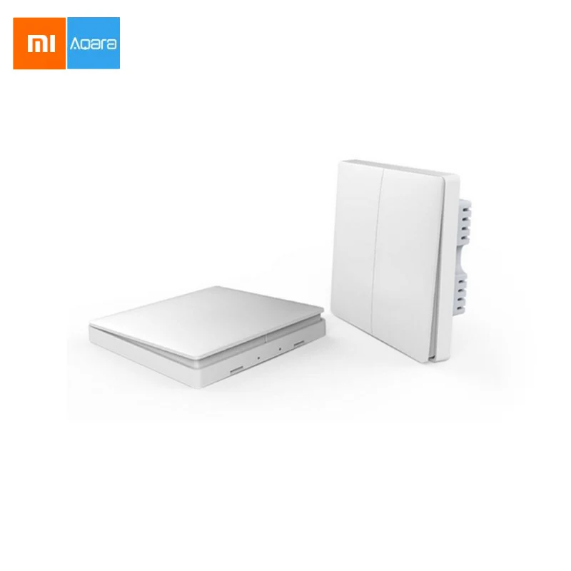 

Xiaomi Smart home Aqara Smart Light Control ZiGBee Wireless Key Switch And Wall Switch Via Smarphone APP Remote Control