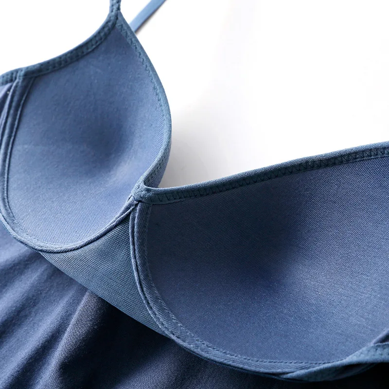 LOBBPAJA Sexy Women Seamless Padded One-piece Camisole Adjustable Straps Camisoles Top Tanks Vest Basic Summer 2018