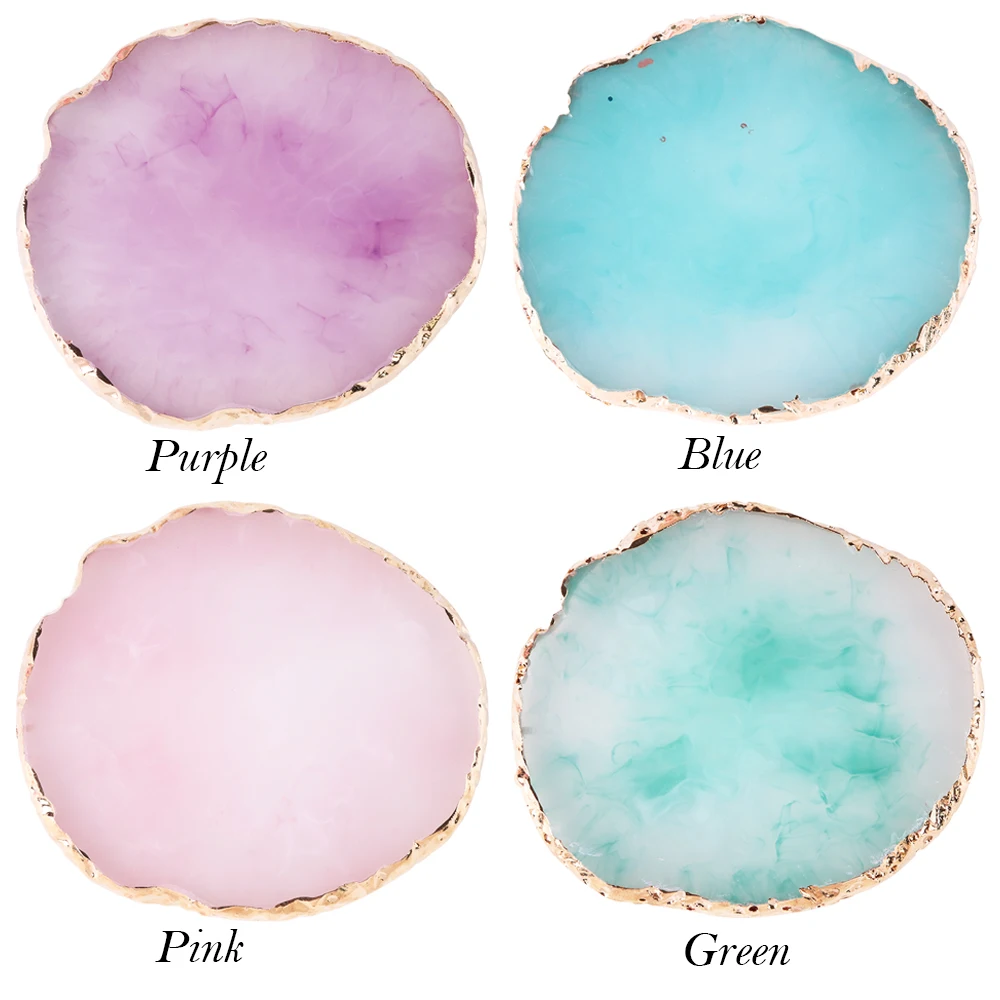 Round Nail Art Pigment Holder