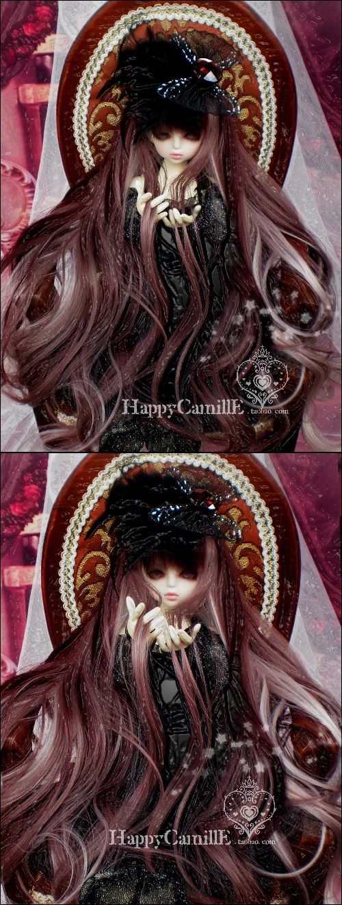 1/6 1/4 1/3 весы BJD/SD аксессуары короткие волосы парик для BJD кукла аксессуары в комплект не входят кукла, обуви, одежды и других D1310