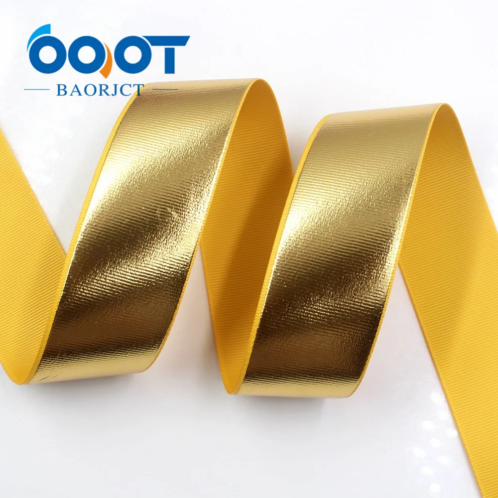 OOOT BAORJCT G-181027-1435, 38 мм 10 ярдов одноцветная Лазерная корсажная лента, свадебное украшение, рукоделие Подарочная упаковка МАТЕРИАЛЫ