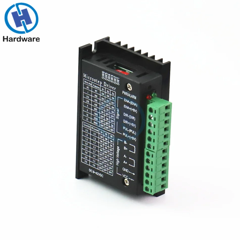 5 шт. TB6600 42/57/86 Драйвер шагового двигателя 32 подразделение 4A 40VDC фрезерный станок с ЧПУ