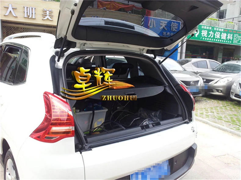 Задний грузовой Чехол для peugeot 3008 2009- privacy Trunk screen Security Shield аксессуары для защиты от солнца