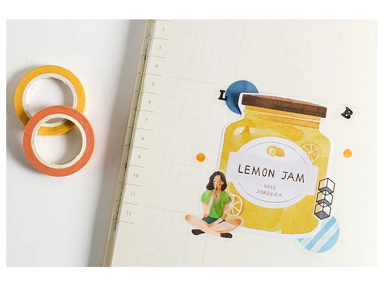 12 шт./партия jam series sticky n times наклейки блокнот