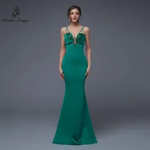 Colour As Picture Стихи Songs2019 Новое сексуальное индивидуальное вечернее платье Русалочки платье для выпускного вечера Вечернее платье vestido de festa элегантное винтажное платье longue - Цвет: Colour As Picture