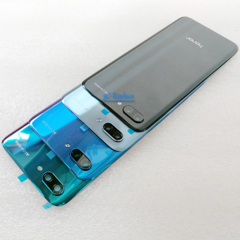 5,8 дюймов для huawei Honor 10 COL-AL00 COL-AL10 COL-TL00 COL-TL10 задняя Батарея крышка дверца батарейного Корпус чехол сзади Стекло запчасти