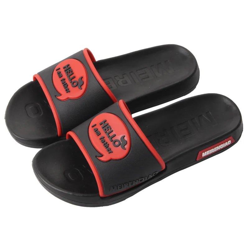 2017 New Summer Men Casual Flat Brand Slippers Men Summer Sandals Men Leisure Soft Light EVA 