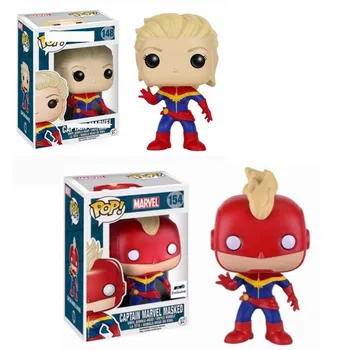 

pop Captain marvel 148# 154# Figure Collectible Vinyl Figure Model Toy