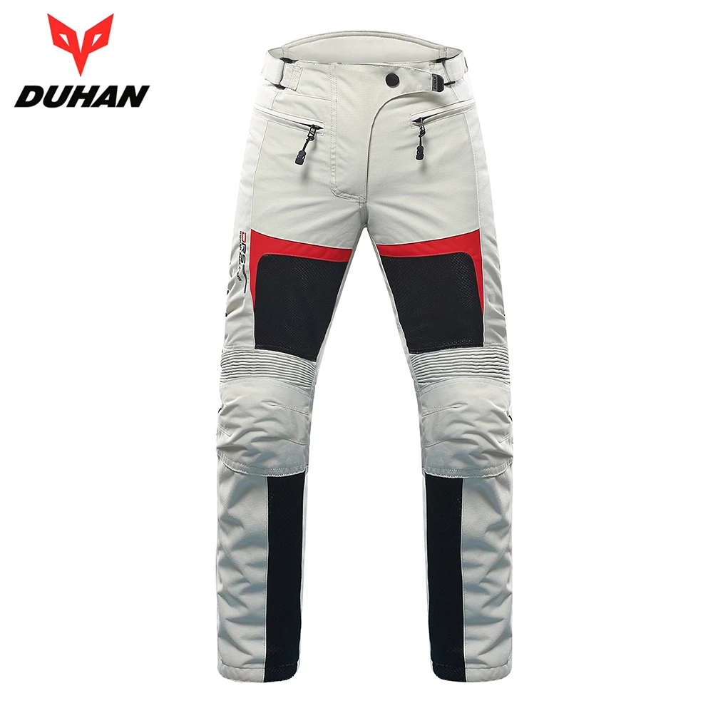 

DUHAN Motorcycle Pants Women Motocross pants Breathable Moto Pants Pantalon Trousers Protective Gear Riding Motorbike Pants