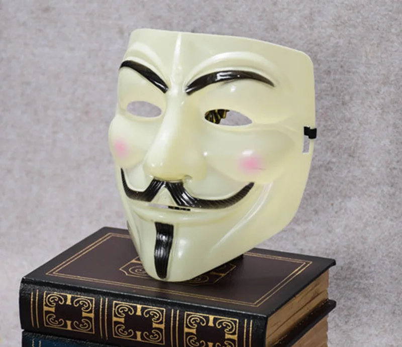 4 500 шт. Косплэй маска V значит вендетта маска анонимные фильм Гая Фокса MasksHalloween маскарад Вечерние Face марта протест - Цвет: 4