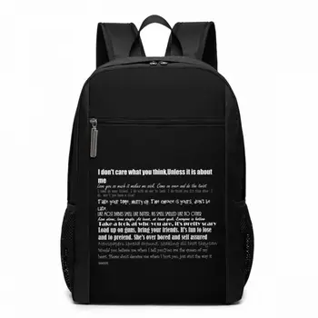 

Nirvana Backpack Nirvana Lyrics Backpacks Multi Pocket Student Bag Men's - Women's High quality Pattern Trending Shopping Bags